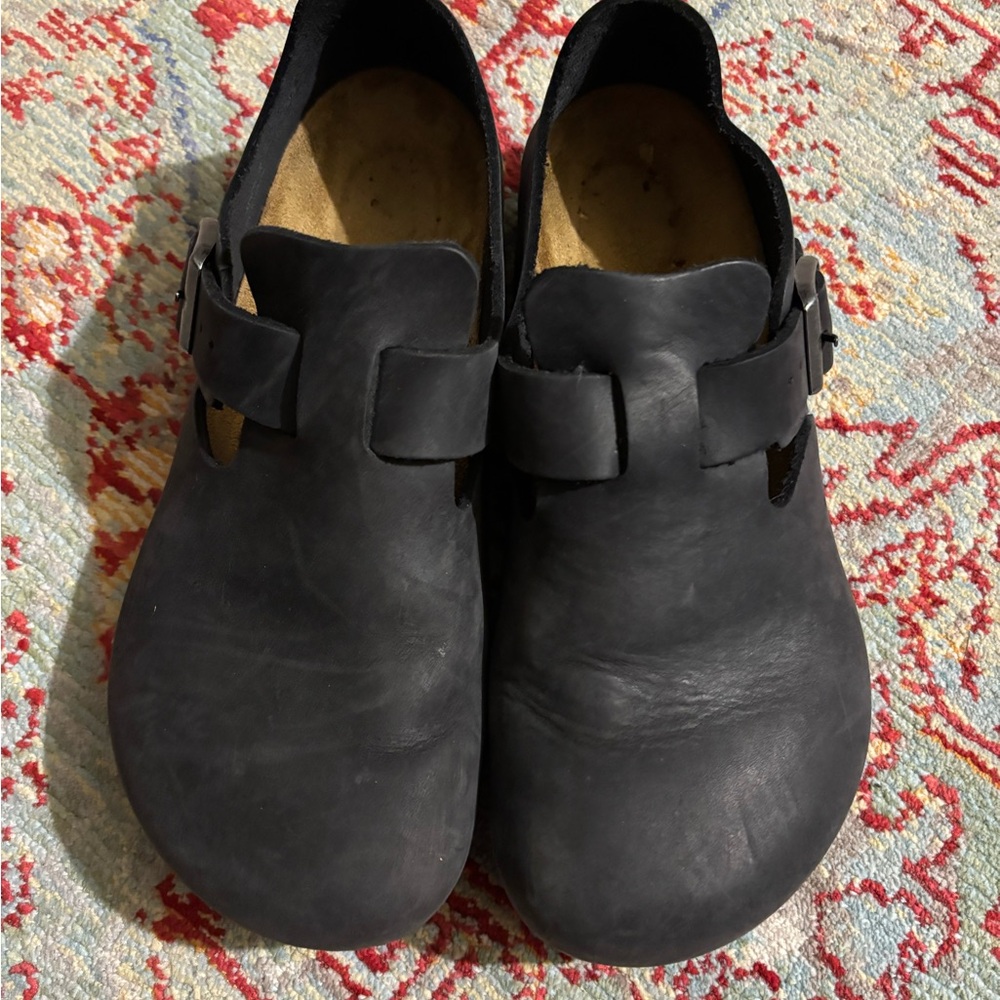 Birkenstock Black London Clogs